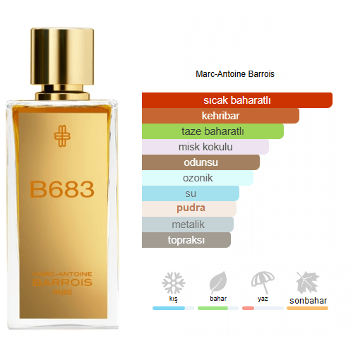 Marc Antoine Barrois B683 Edp 100ml Erkek Parfüm Marc Antoine Barrois B683 Edp 100ml Erkek Parfüm