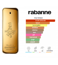 Paco Rabanne 1 Million Edt 100ml Erkek Parfüm Paco Rabanne 1 Million Edt 100ml Erkek Parfüm