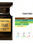 Tom Ford Italian Cypress Edp 50ml Unisex Parfüm Tom Ford Italian Cypress Edp 50ml Unisex Parfüm