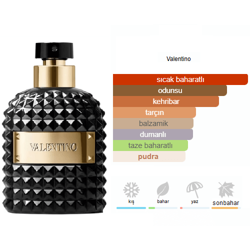 Valentino Uomo Noir Absolu Edt 100ml Erkek Parfum Valentino Uomo Noir Absolu Edt 100ml Erkek Parfum