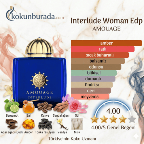 Amouage Interlude Woman Edp 100ml Bayan Parfum