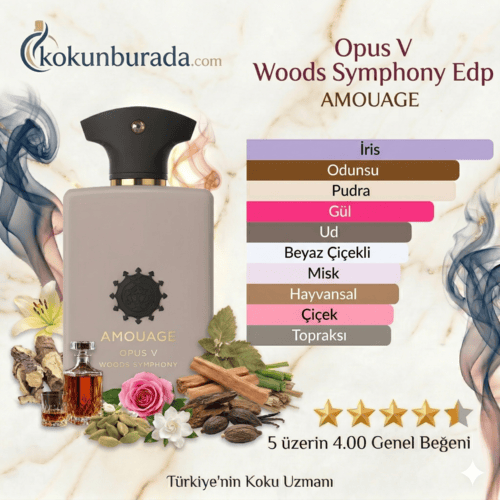 Amouage Opus V Woods Symphony Edp Unisex Parfüm Amouage Opus V Woods Symphony Edp Unisex Parfüm