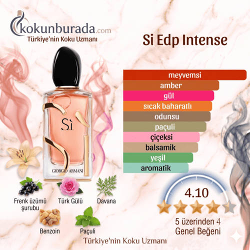 Giorgio Armani Si Edp Intense 100ml Bayan Parfüm