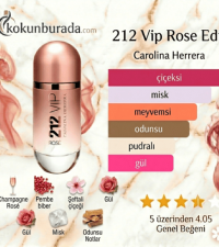 Carolina Herrera 212 Vip Rose Edp 80ml Bayan Parfüm