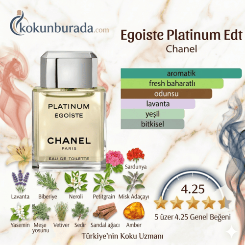 Chanel Egoiste Platinum Edt 100ml Erkek Parfum Chanel Egoiste Platinum Edt 100ml Erkek Parfum