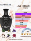 Creed Love in Black Edp 75ml Bayan Parfum Creed Love in Black Edp 75ml Bayan Parfum