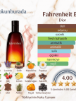 Dior Fahrenheit Edt 100ml Erkek Parfum Dior Fahrenheit Edt 100ml Erkek Parfum