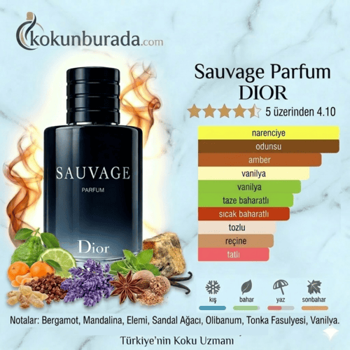 Dior Sauvage Parfum 100ml Erkek Parfum Dior Sauvage Parfum 100ml Erkek Parfum