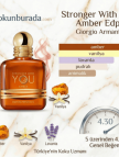 Emporio Armani Stronger With You Amber Edp 100ml Erkek Parfum