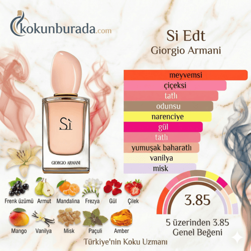 Giorgio Armani Si Edt 100ml Bayan Parfum