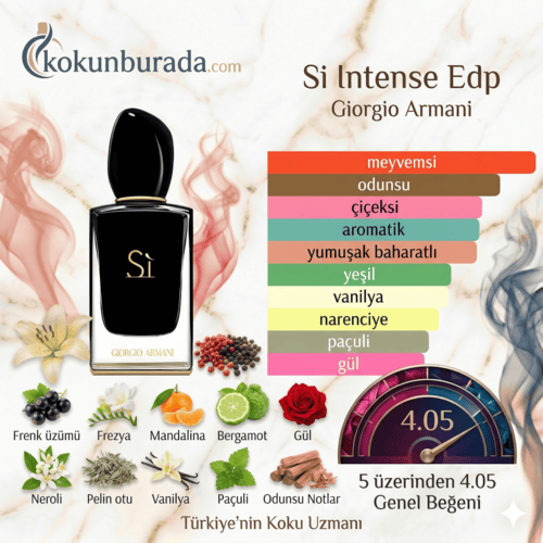Giorgio Armani Si Intense Edp 100ml Bayan Parfum