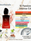 Giorgio Armani Si Passione Intense Edp 100ml Bayan Parfüm Giorgio Armani Si Passione Intense Edp 100ml Bayan Parfüm