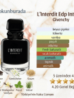 Givenchy L'Interdit Edp Intense 80 ml Bayan Parfum