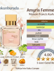 Maison Francis Kurkdjian Amyris Femme Edp 70ml Bayan Parfum Maison Francis Kurkdjian Amyris Femme Edp 70ml Bayan Parfum