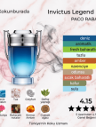 Paco Rabanne Invictus Legend Edp 100ml Erkek Parfum Paco Rabanne Invictus Legend Edp 100ml Erkek Parfum