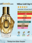 Paco Rabanne Million Gold For Her Edp 90ml Bayan Parfum Paco Rabanne Million Gold For Her Edp 90ml Bayan Parfum