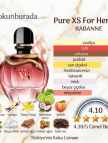 Paco Rabanne Pure Xs For Her Edp 80ml Bayan Parfum
