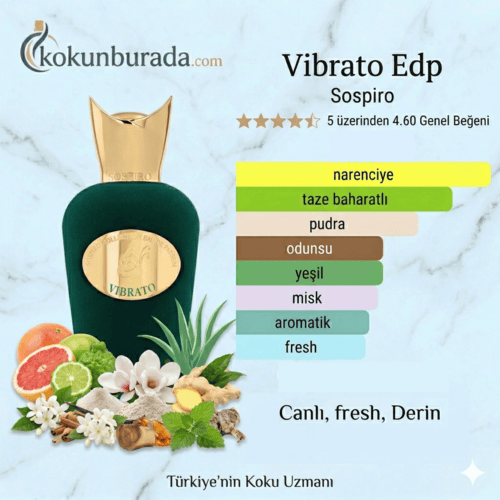 Sospiro Vibrato Edp 100ml Erkek Parfüm