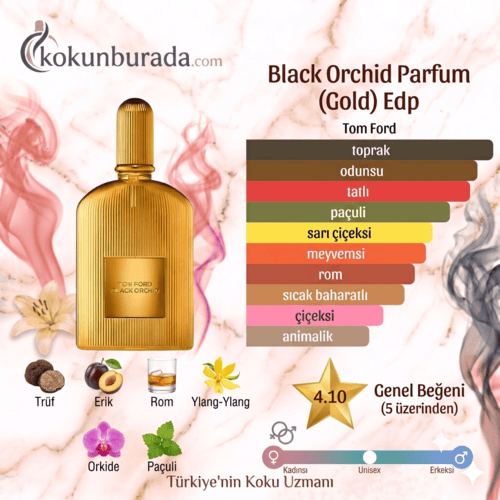 Tom Ford Black Orchid Gold Parfum 100ml Unisex Parfum Tom Ford Black Orchid Gold Parfum 100ml Unisex Parfum
