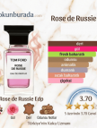 Tom Ford Rose de Russie Edp 50ml Unisex Parfüm Tom Ford Rose de Russie Edp 50ml Unisex Parfüm