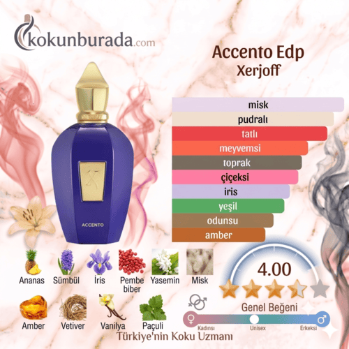 Xerjoff Accento Edp 100ml Unisex Parfum Xerjoff Accento Edp 100ml Unisex Parfum