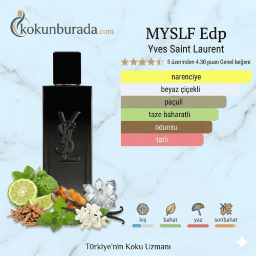Yves Saint Laurent Myslf Edp 100ml Erkek Parfum