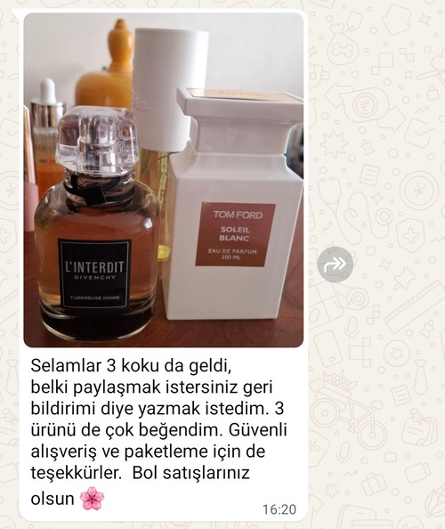 parfum yorum